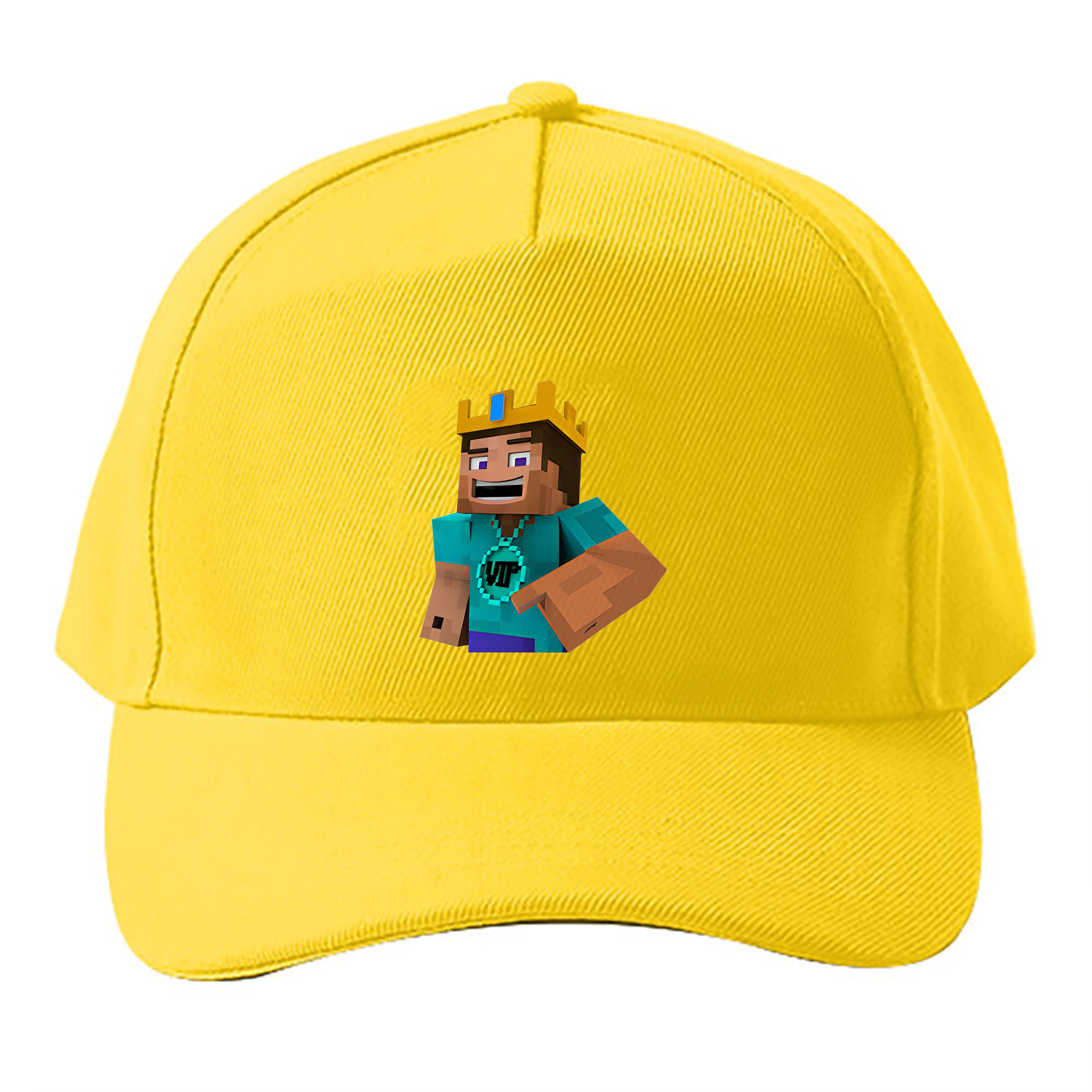 （画像用） マインクラフト ブロックの世界 Minecraft MC Block world ベースボールキャップ 綿100％ 男女兼用 帽子 スポーツ